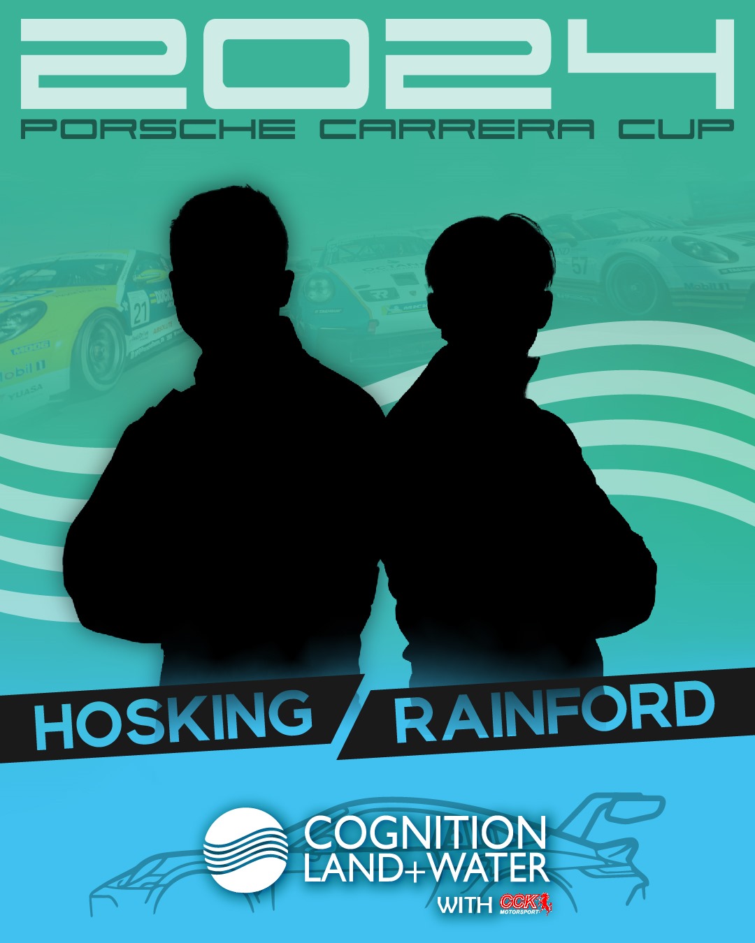 Cognition Land and Water with CCK Motorsport - Porsche Carrera Cup 2024!